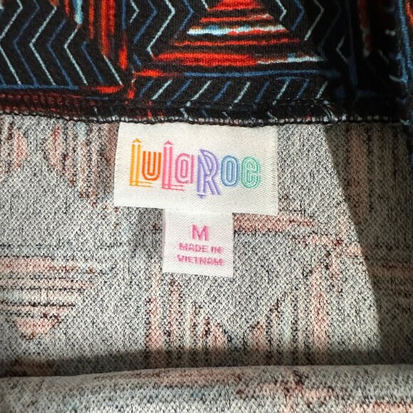 Lularoe Womens Medium Cassie Pull On Geometric Print Fitted Pencil Skirt NWT - Picture 4 of 7